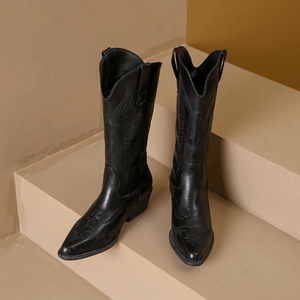 Bota-Feminina-Texana-Modelo-Lenny-Preta