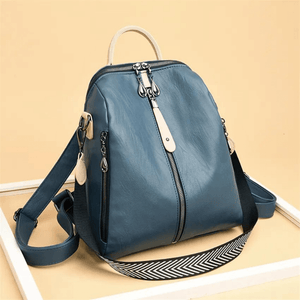 Mochila-Feminina-Em-Couro-Legítimo-Modelo-Elisa-Azul